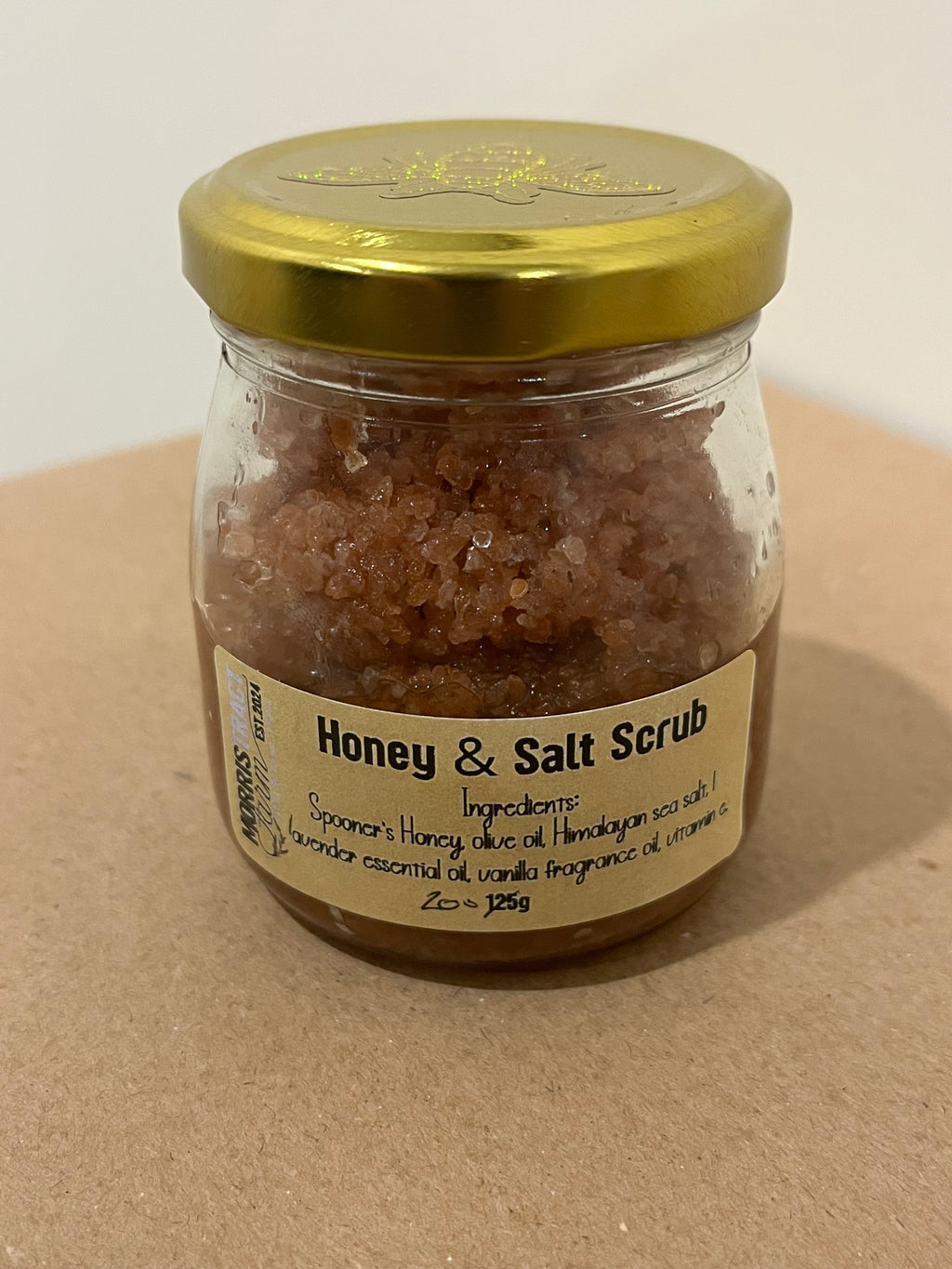 Honey & Salt Scrub